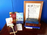 Various versions of the bible and devotionals and studies including 