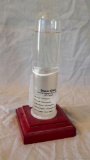 Admiral Fitzroy's Storm Glass 19th Century; measures 7