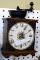 Cute little electric kitchen clock by Spartus. Seller notes it runs. Measures approx. 11