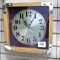 Dynasty quartz clock was made in USA. Measures 11