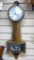 Gilbert 8 day banjo clock is approx. 23
