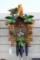 Seller notes one day musical cuckoo clock runs. Face marked Germany, measures about 14'' long over