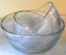 Located at alternate address in Prentice. Set of 3 Libbey glass mixing bowls are 1, 2, and 3 qt. In