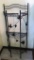 Located at alternate address in Prentice. Very cute metal plant stand, measures 45'' x 9''