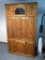 Located at alternate address near Prentice. Wonderfully built oak cabinet, Seller notes it was made