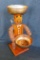 Vintage hand made bottle cap man, stands 15''. In good shape, would make a neat piece for an at home