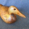 Located at alternate address in Prentice.  Nice carved wooden duck.