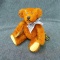 Miniature Johanna Haida teddy bear has tag marked My Little Friend Germany 1996. In good condition