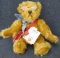 Hermann Teddy Original teddy bear with tags is named Fritz and is limited edition 982/1000. Made in