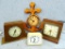 Nice clocks incl Westclox Dialite, Telechron, Lanshire, and a quartz anchor clock. Quartz may just