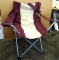 Handy portable lawn chair or bag style chair is in very good condition. Measures 34