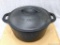 Cast iron Dutch oven with lid by Utopia Kitchen measures 10