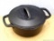 Cute little Lodge cast iron Dutch oven is only 6-1/2