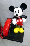 Mickey Mouse DesignLine telephone by AT&T comes with original box. Phone stands about 14