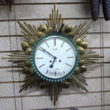 Really cool Art Deco style clock was made in Germany by Funghans, also marked Exacta. Comes with