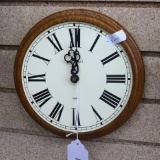 Vintage Howard Miller quartz wall clock is about 8-1/2