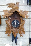 Seller notes West German one day cuckoo clock. Measures about 13'' over trim on front and looks to