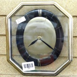 Heirloom quartz wall clock is about 9-1/2