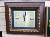 Westclox battery operated clock is about 17