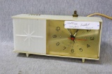 Retro Westclox Electric Moonbeam Nite-Lite lighted alarm clock in in good condition with only a