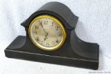 Antique Seth Thomas mantle clock was made in USA. Measures 16