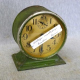 Classic looking Westclox Ben Hur alarm clock was made by Western Clock Co. of ILL USA and was