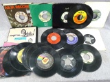 Lots of '45 records from the '70's and 80's incl Michael Jackson You Can Cry on My Shoulder, Beach