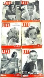 LIFE magazines, dating back to 1948. In decent condition, some issues titled 