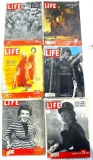 LIFE magazines, dating back to 1950s, some have torn pages but in overall okay condition. Some
