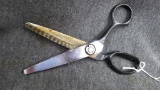 Stellar Japan metal design scissors. In good working condition, measure 7'' overall
