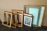 Large wooden frames, in decent condition. Some are better than others, some have cracks and chips in