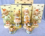 Six Enesco's Memories of Yesterday pieces incl (2) Mommy I Teared It, Time For Bed, He Loves