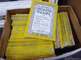 National Geographic magazines date as far back as the 1920's but are mostly 1950's and 60's with