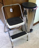 Located at alternate address in Prentice. Handy little folding Cosco step stool and a nice pedal
