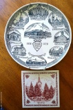 Located at alternate address in Prentice. Near by town Ogema commemorative historic plate and