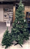 Located at alternate address in Prentice. 6-1/2' tall artificial Christmas tree, plus a 3' tall