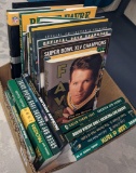 Located at alternate address in Prentice. Green Bay Packers Media Guides, game programs, Brett Favre