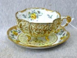 Napco China teacup and saucer in good condition. Saucer is 5-3/4