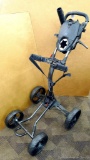 Bag Boy Quad XL golf cart is in great shape and appears complete. Folds for easy transport. Nice