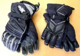 Men's Castle snowmobile gloves are size XXL; Ladies Castle snowmobile gloves are size L. Both pair
