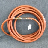 Boston Perfection 300 air hose with Milton Kwik Change coupler. Looks to be in nice shape. Around