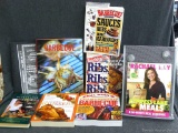 Books incl Barbecue; Ribs, Ribs, Outrageous Ribs; Rachel Ray Express Lane Meals; Sauces, Rubs,