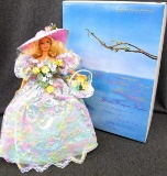 1994 Spring Bouquet Barbie by Mattel comes with box and hairbrush. About 13