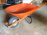 Located at alternate address in Prentice. Like new wheel barrow. In great condition, measures 58'' x