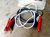 Located at alternate address in Prentice. Set of very nice 16' four gauge jumper cables. Are in very