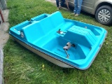 Sun Dolphin paddle boat is in overall good condition.
