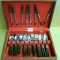 Retro flatware set by Interpur has wooden handles and a nice design. Flatware chest measures 14