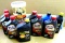 No shipping. Nine quarts Mobil Super, Shell and other 10W-30 and 65W-30 motor oil, HD-30 motor oil;