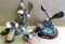 Patriotic and other eagle figures, up to 10''