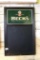 Beck's America's Favorite German Beer drink chalk board. In nice condition, measures about 31'' x